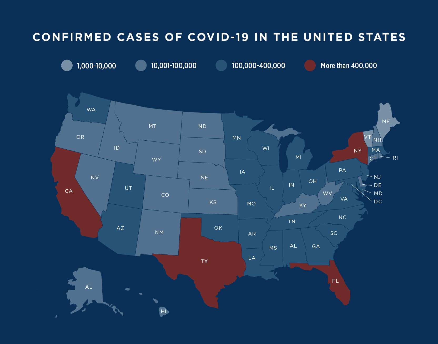 COVID USA Map