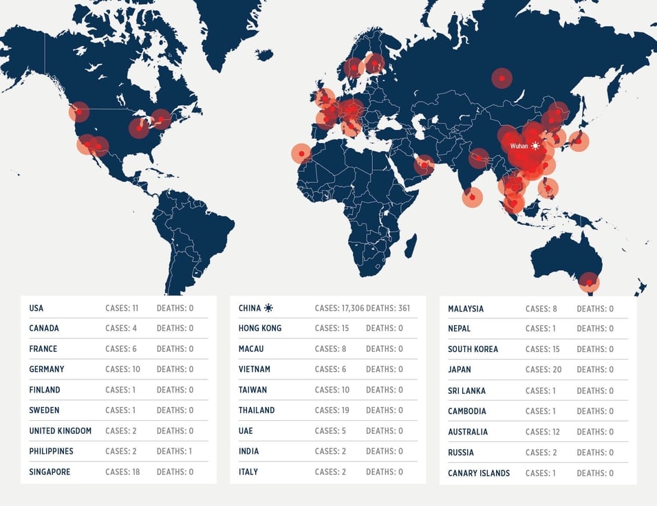 Coronavirus Map v11