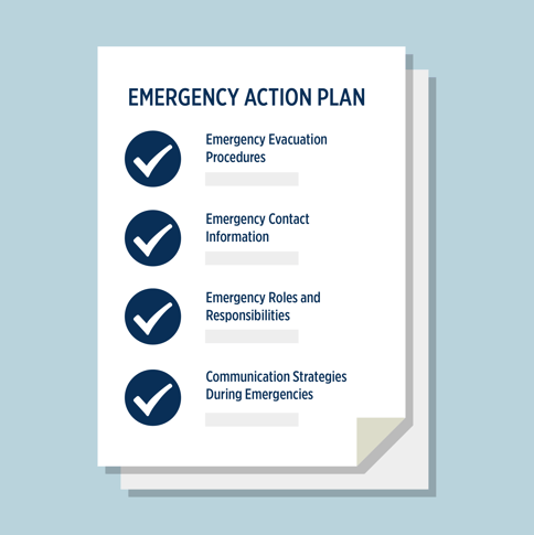 emergency action plan graphic