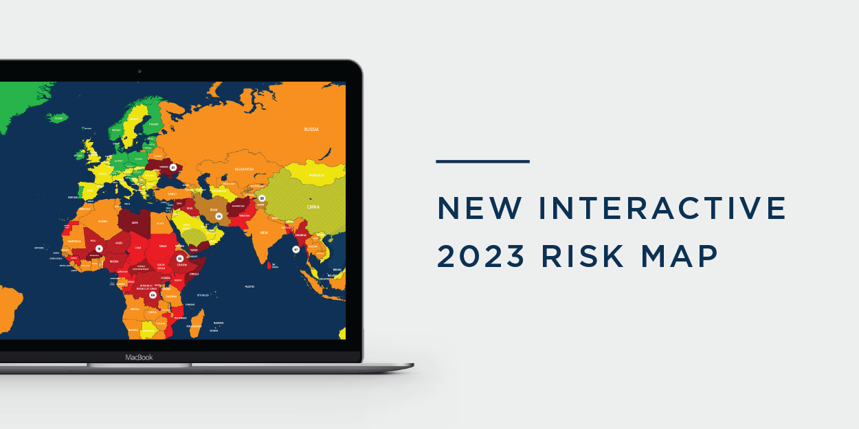 Risk Maps 2023 – Kidnap Risk Map 2023 – NHAJR