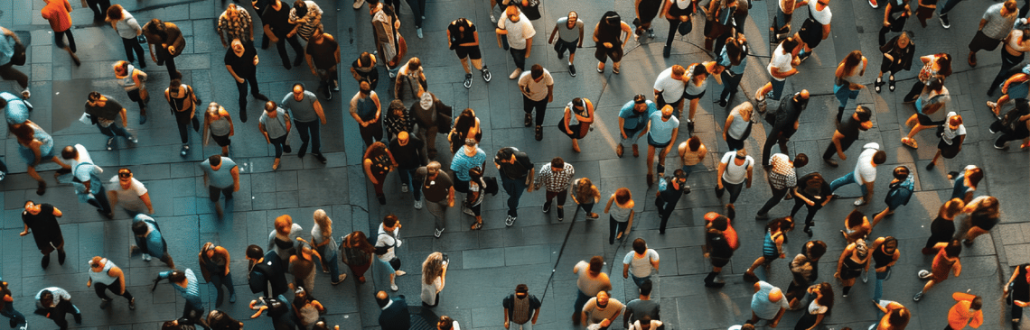 busy crowd