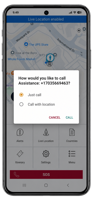 HALO - Android - Assistance