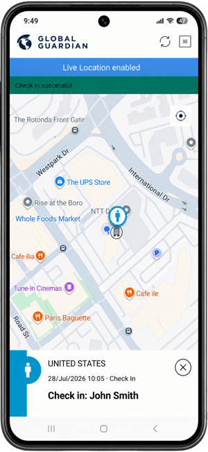 HALO - Android - Check-in