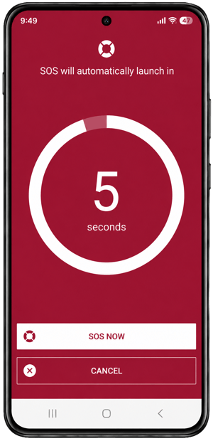 HALO - Android - SOS