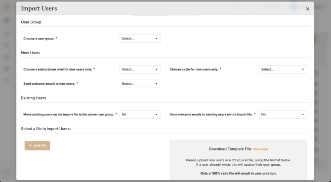 HALO - Bulk Create Users