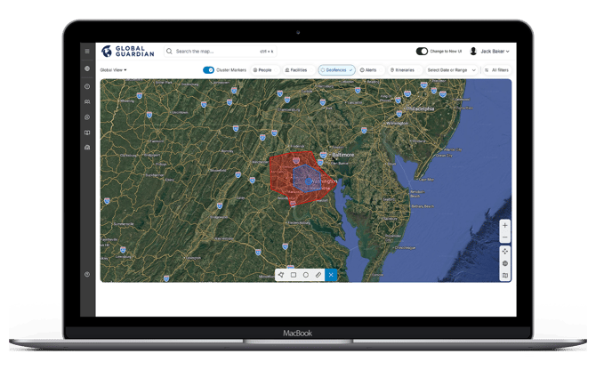 HALO - Geofences - Map View-1