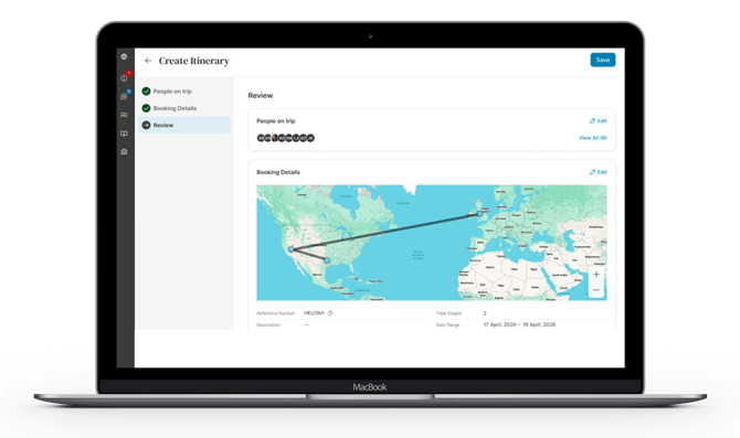 HALO - Manually Adding an Itinerary - Create Itinerary - Review (3)