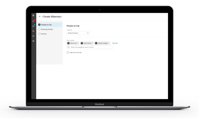 HALO - Manually Adding an Itinerary - Create Itinerary