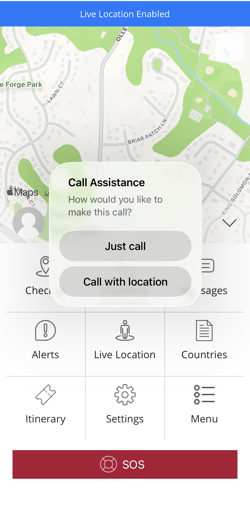 HALO - iOS - Assistance