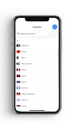 HALO - iOS - Countries-1
