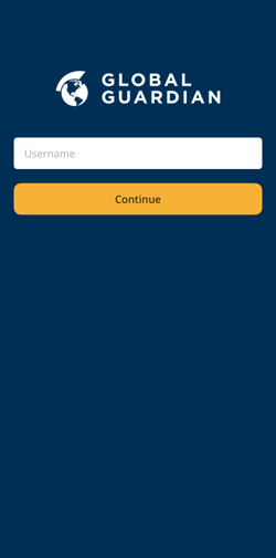 HALO - iOS - Login Page