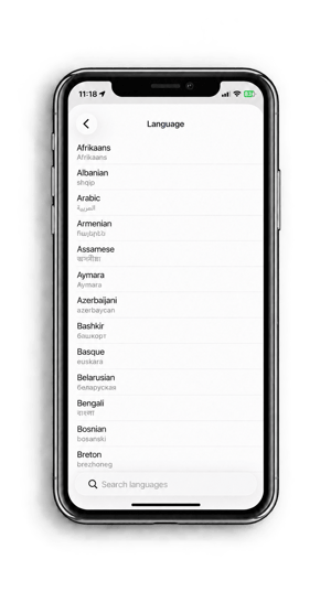 Phone mockup with soft drop shadow-2