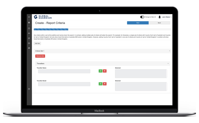Reports - Report Criteria-1