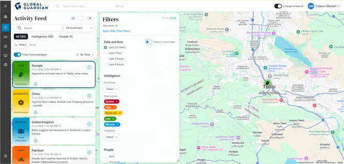 Search and Filter Alerts