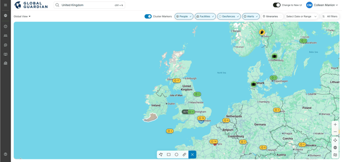 Searching the Map - Search Bar