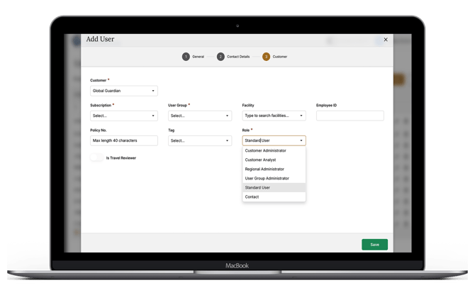 User Roles